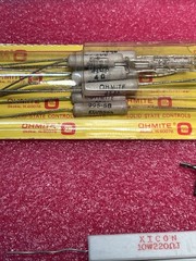 35 5-10W Cement/Ceramic Power Resistors 5% Axial Wire Wound Ohmite Asst Lot