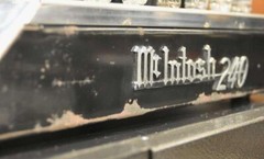 McIntosh MC240 Stereo Tube Power Amplifier Vintage 1960