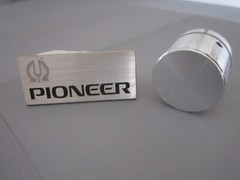 Pioneer SX-1250 SX-1050 Volume Knob (Brand New & Set Screws!!) AAB-104