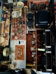 Kenwood KR-6400 AM/FM Stereo Receiver, Recapped, Real Wood Sides, Serviced