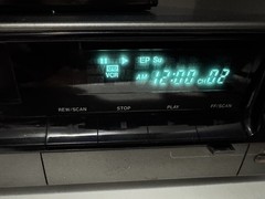 General Electric Video Cassette Recorder 9-7500 VHS Player Tested w/Remote Works