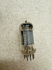 Early 50’s Amperex Philips 12AU7 ECC82 Welded – Long Plate Tube Good Holland