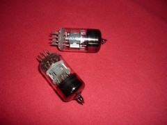 2pcs. 6N3P / 6Н3П ~ 6CC42 Double triode NEW. MILITARY. FOTON. DATE 1958…1959