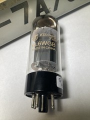 1 Shuguang China 6L6WGB Vacuum Tube Tested NOS On Calibrated TV 7