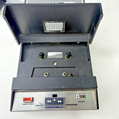 Vintage Norelco Carry-Corder 150 EL3302A Austria Recorder Case Mic Cable Working