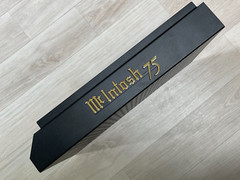 For McINTOSH MC75 75 LOGO EMBLEM BADGE 24K-GOLD/BLACK PLATED/PAINT – REPRO DIY