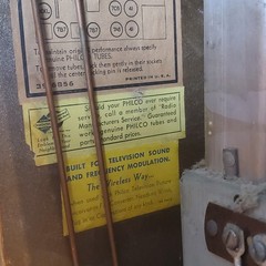 Vintage Philco AM Radio 10493-A 41-255 | Tube Radio | UNTESTED (READ)