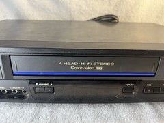 Panasonic PV-V4602 VCR VHS Player 4-Head Hi-Fi Blue Line No Remote TESTED Works