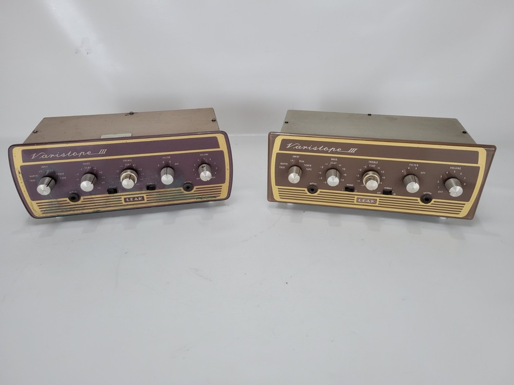 LEAK VERISCOPE III MONO PREAMPLIFIER PAIR