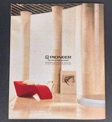 Original Vintage 1991 1992 Pioneer Audio Video Lineup Catalog Brochure Manual
