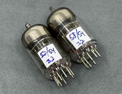 (2) Sovtek Reflector 7025 12AX7WB Preamp Tubes Tests NOS TV-7U