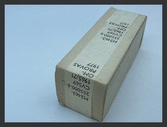 1 or more NOS Mullard CV569 ECC35 6SL7GT *was Sealed* RU3 Brown Base Vacuum Tube