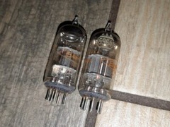 Lot of 2 BECKMAN USA 5964 VACUUM TUBES RARE! FREE SHIPPING! RARE!