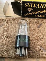 NOS-RARE VTG Sylvania Concentrated-Arc Lamp Vaccum Tube 87332 H58 K10/DC/S-NIB