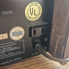 Vintage Kenwood KR-2600 AM FM Integrated Stereo Receiver WORKING!!!