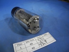 GE 5U4GB / 5AS4A Vacuum Tube STRONG!!  (TESTED W/ TV-7D/U)