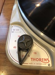 Thorens TD 124 Turntable SME 9″ Tonearm 78/45/33 rpm Custom Platter Wood Plinth