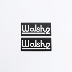 OHM Walsh 2 Speakers Custom Made Reproduction logo Badges 52mm(2″)X23mm(0.9″)