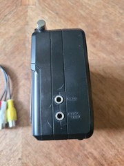 CASIO TV-7500 3.3inch Vintage Portable LCD TV – With 3.5mm To Av Cord. Has Cover