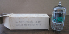 NOS Sylvania JAN-5814A (12AU7) Vacuum tube – Checks good