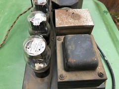 Antique 1940s Dual 45 Tube Amplifier from Record Cutter UTC PA 132 Transformer