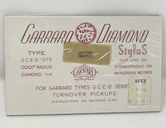 Vintage Garrard Diamond Stylus For Garrard Types G C E 12 Series Sealed
