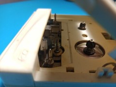 Vintage Soviet player Vesna. One of the first. Working.