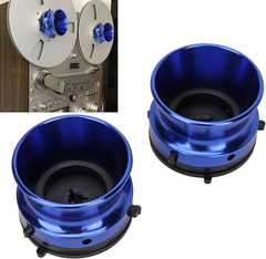 1 Pair Nab Hub Adapters, Reel to Reel Tape Nab Hub Adapter, 10 Inch Aluminium Na