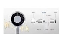Samsung SHE-C30SV 3.5mm Stereo In-Ear Earphones Wired Headphones Silver