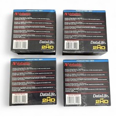 Verbatim DataLife 3.5” MicroDisks 10 Pack MF 2HD Sealed IBM 4 Sets