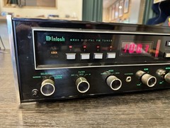 Vintage Mcintosh MR80 FM Tuner with original double box – See Demo Video