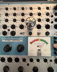 Matched Pair Matsushita EL34/6CA7 Tubes Labeled Amperex & Telefunken Test EX!!