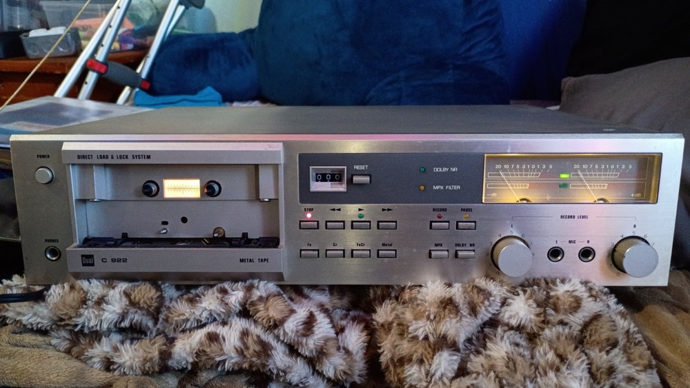 Working Dual C 822 (C822) Vintage Tape Cassette Deck Player Recorder