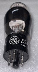 GE 6L6G Black Glass Power Vacuum Tube Amplitrex Tested 91%