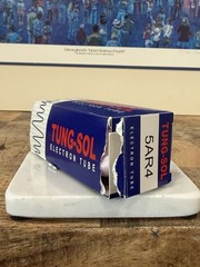 NOS NIB Tung-Sol GZ34 5AR4 Vacuum Tube Russia Hickok TV7 Tested