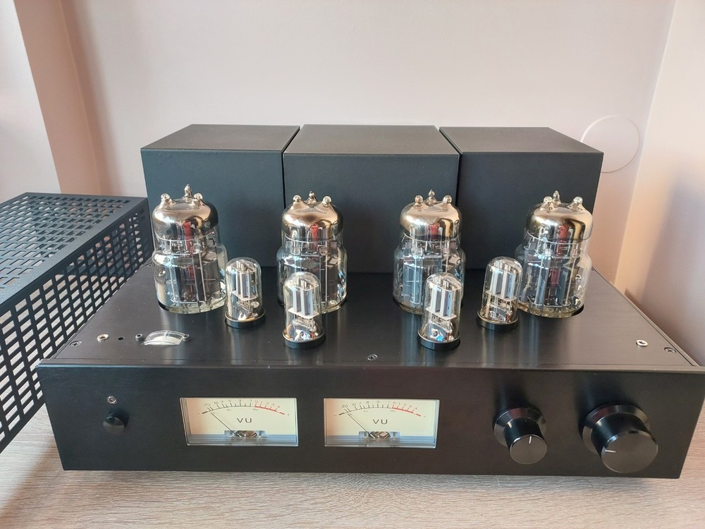 Custom Handcrafted 6C33C 6S33S Push-Pull Tube Amplifier Class A 2x12W High-End