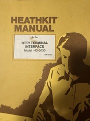 Heathkit Manual RTTY Terminal Interface-Model HD-3030