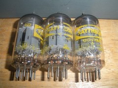 HAMMOND ORGAN PARTS: 12AX7 ~ 12AU7 ~ EF86 tubes w/AO-69-1 Pre Amp