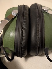 Vintage Le-Bo TA-327 Quad Headphones 4ch/2ch 1970’s Avacado Green ,Ex. Cond. HTF