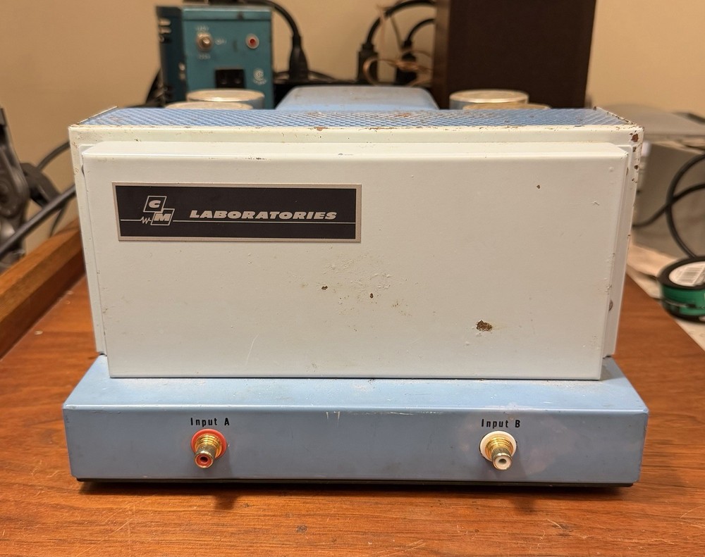 CM Labs Laboratories 35D Vintage Rare Stereo Hifi Amplifier SERVICED