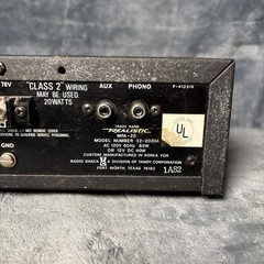 Vintage Realistic MPA-20 120V/12V Solid State P.A. Amplifier Tested