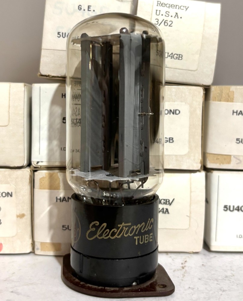 Type 5U4GB 5AS4A Rectifier Vacuum Tubes Used-Tested Good Various Brands