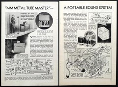 30 watt Amplifier Tube powered PA 1936 HowTo build PLANS Amp