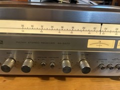 Vintage Technics SA-5370 Stereo Receiver – Working – Read Description