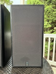 Vintage Pair JBL800 Speakers Model JBL Black Tested Working Condition