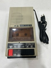 Vintage Califone 3130AV Portable Classroom Cassette Player Recorder