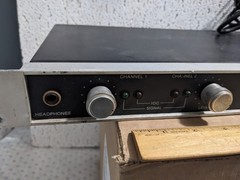 VINTAGE CROWN D-75 STEREO AMPLIFIER D75 MADE IN USA 240 WATTS OLD SCHOOL COOL