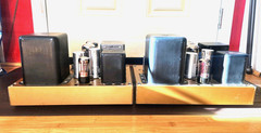 Pair HeathKit W-5M Amplifiers VON GAYLORD