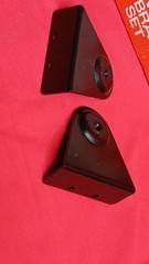 Vintage Realistic Minimus 3.5 Speaker Bracket Set OPEN BOX NIB Complete Set