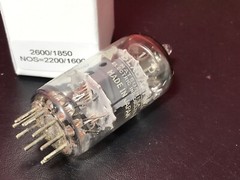 Matsushita 6LX8 (LCF802) Vacuum Tube Gray Plate O Getter Tested 100%+